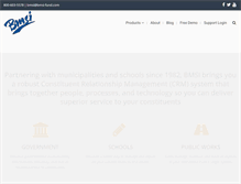 Tablet Screenshot of bmsifund.com